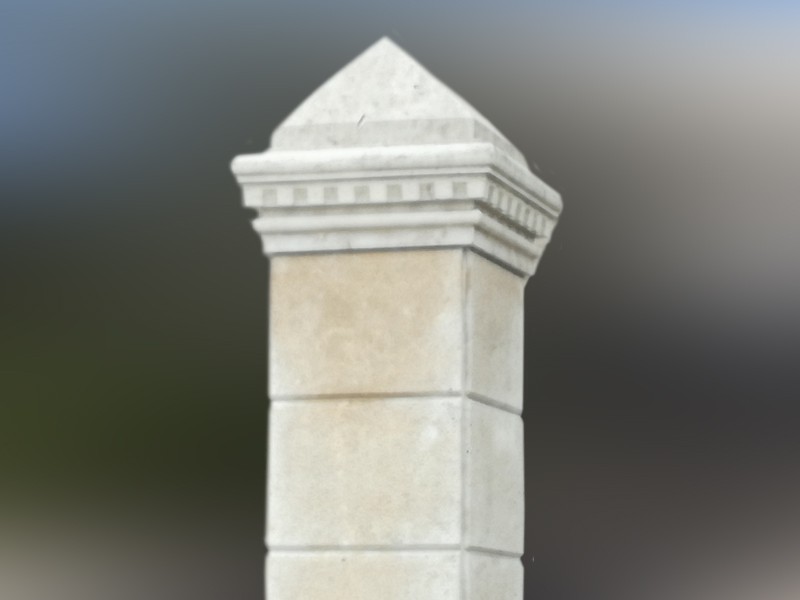 Stone Pillar Top